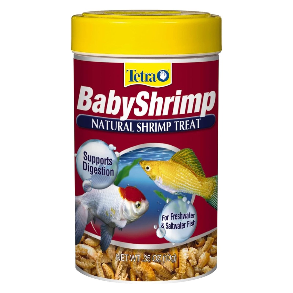 Tetra BabyShrimp 0.35 Ounce, Natural Shrimp Treat For Aquarium Fish