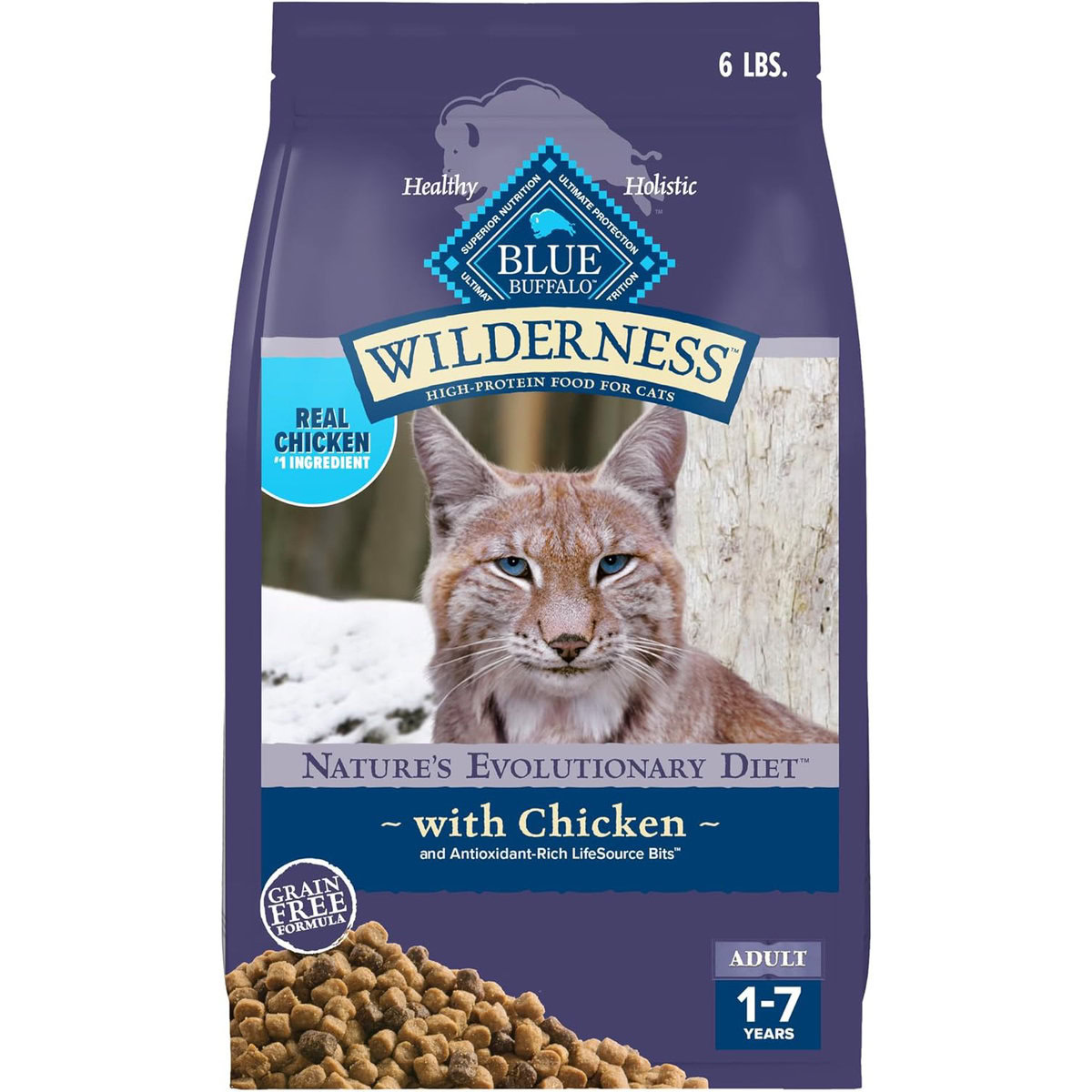 Blue Buffalo Wilderness Nature's Evolutionary Diet High-Protein