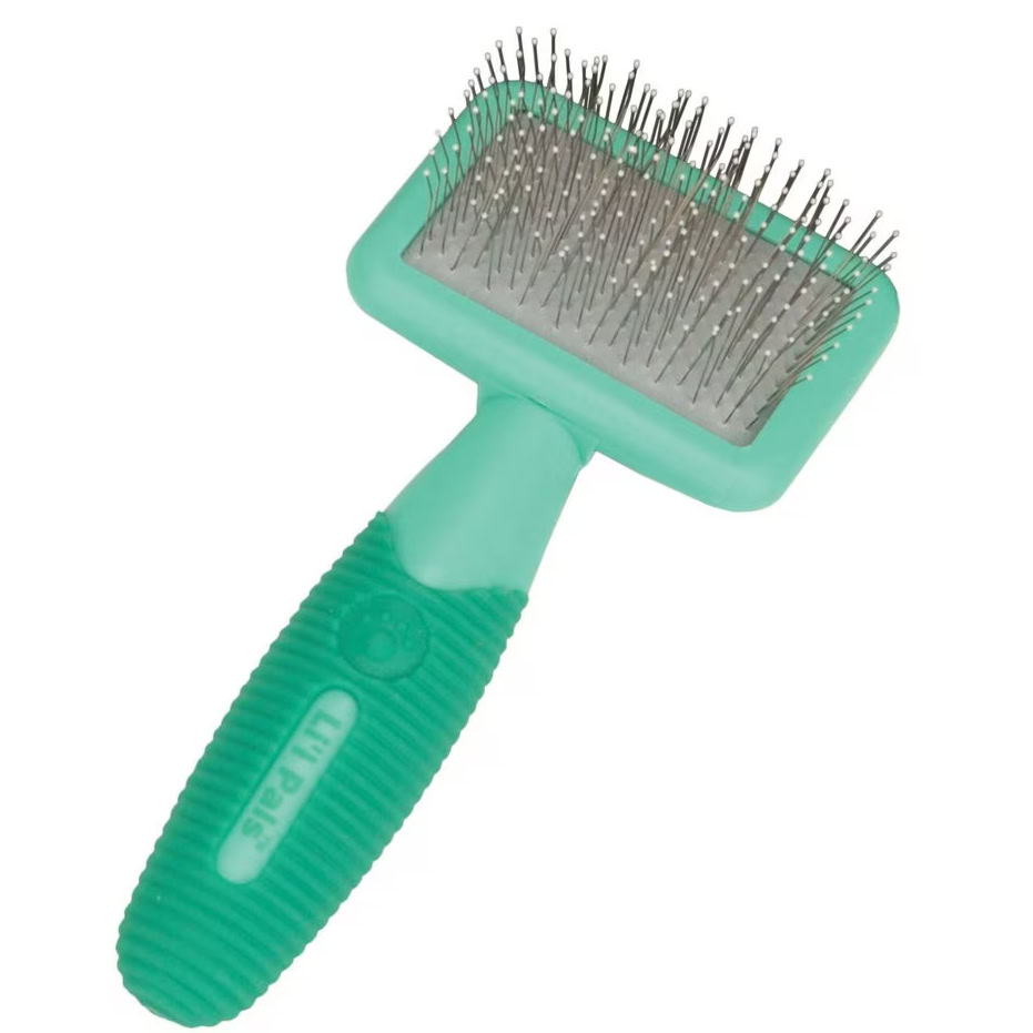 Li'l Pals Coated Tips Cat Slicker Brush