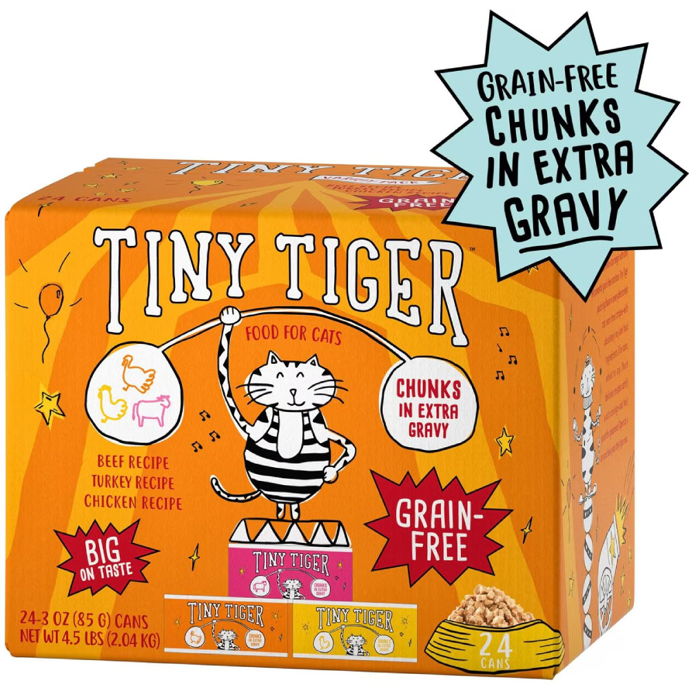 Tiny Tiger Grain-Free Canned Cat Food