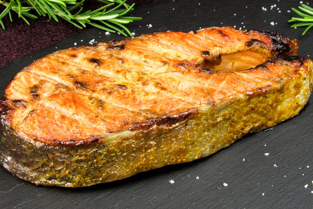 cooked salmon