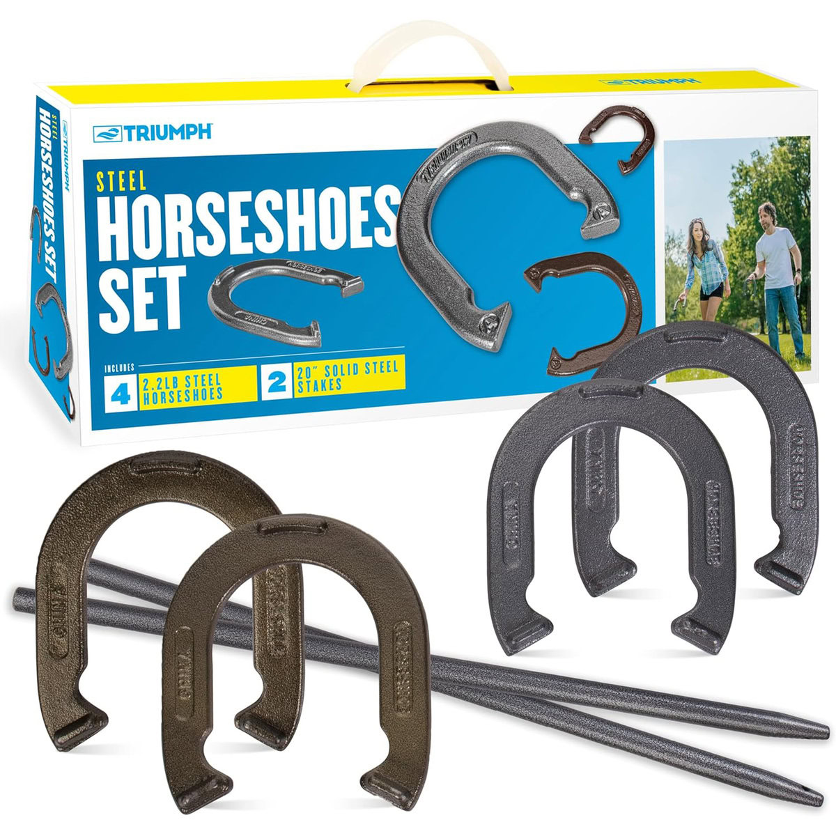 Triumph Forged and Steel Horseshoe Set
