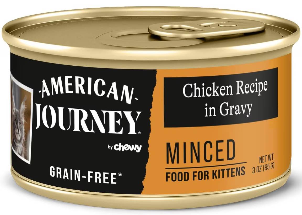 American Journey Minced Chicken Recipe Cat Food