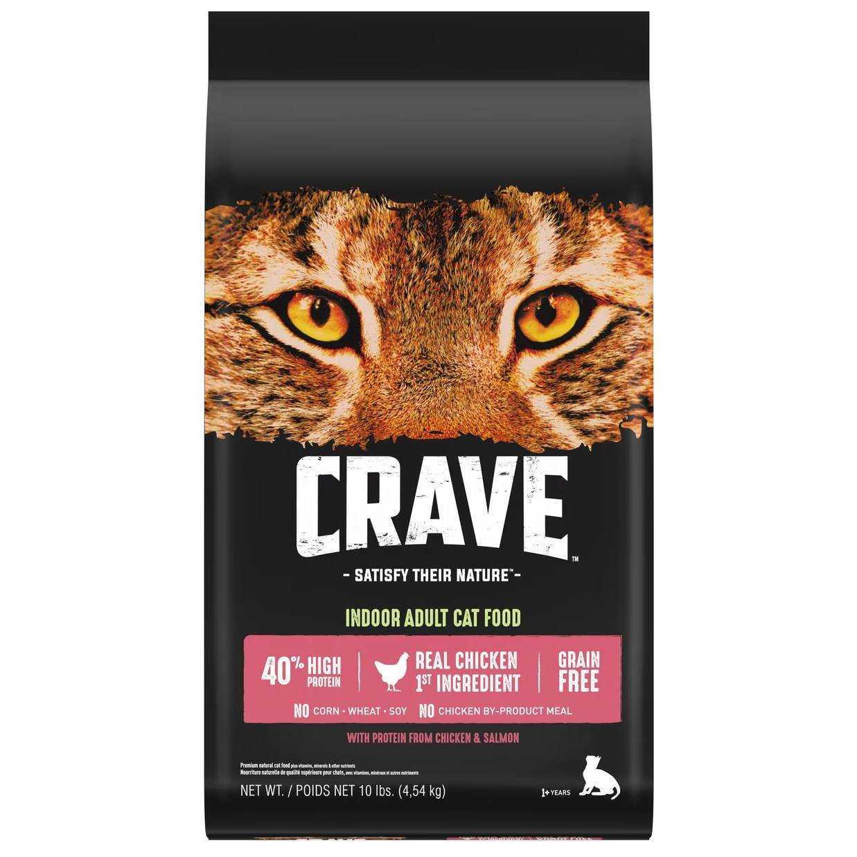 Crave Chicken & Salmon Grain-Free Dry Cat Food