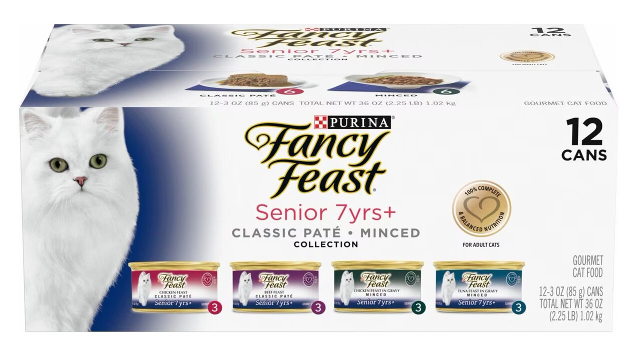 Fancy Feast 7+ Variety Classic Pate Minced