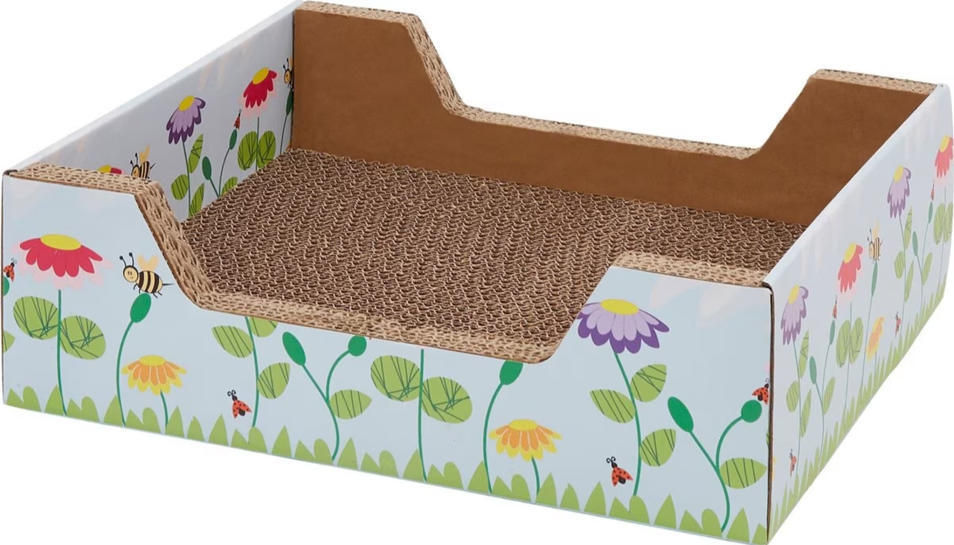 Frisco Step-In Cat Scratcher Toy with Catnip