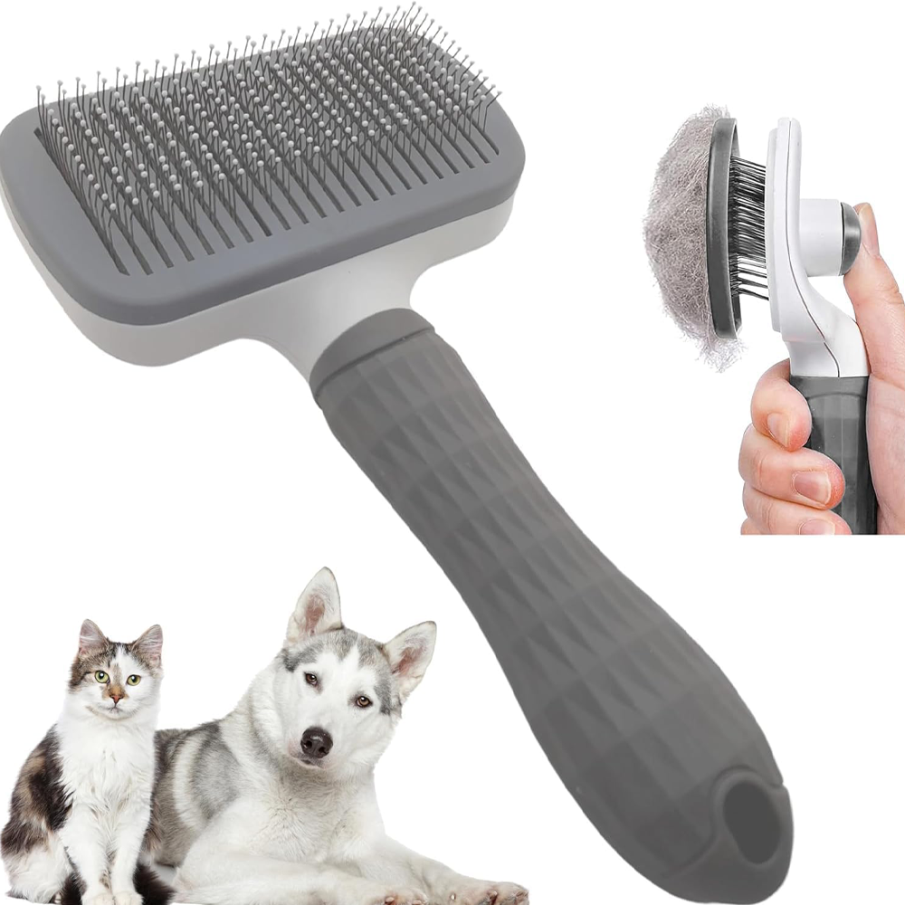 Laadi Self Cleaning Slicker Brush for Dogs