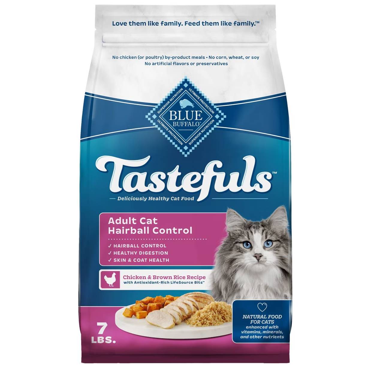 Blue Buffalo Indoor Hairball Control Cat Food