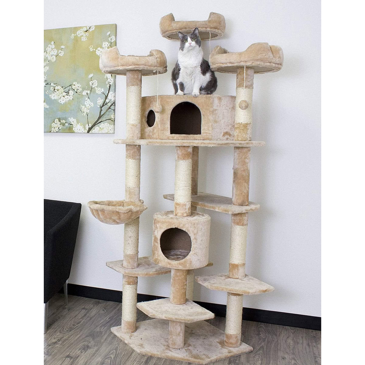 Extra Large Climbing Cat Tree Furniture for Active Cats 