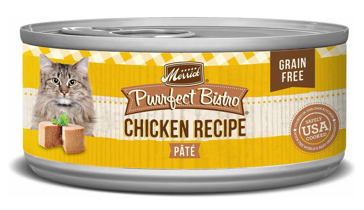 Merrick Purrfect Bistro Grain-free Chicken Pate Cat Food