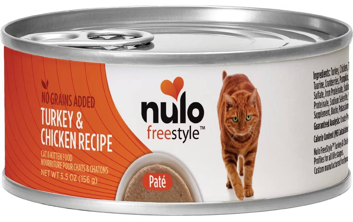 Nulo Freestyle Grain-Free Turkey and Chicken Can Cat Food