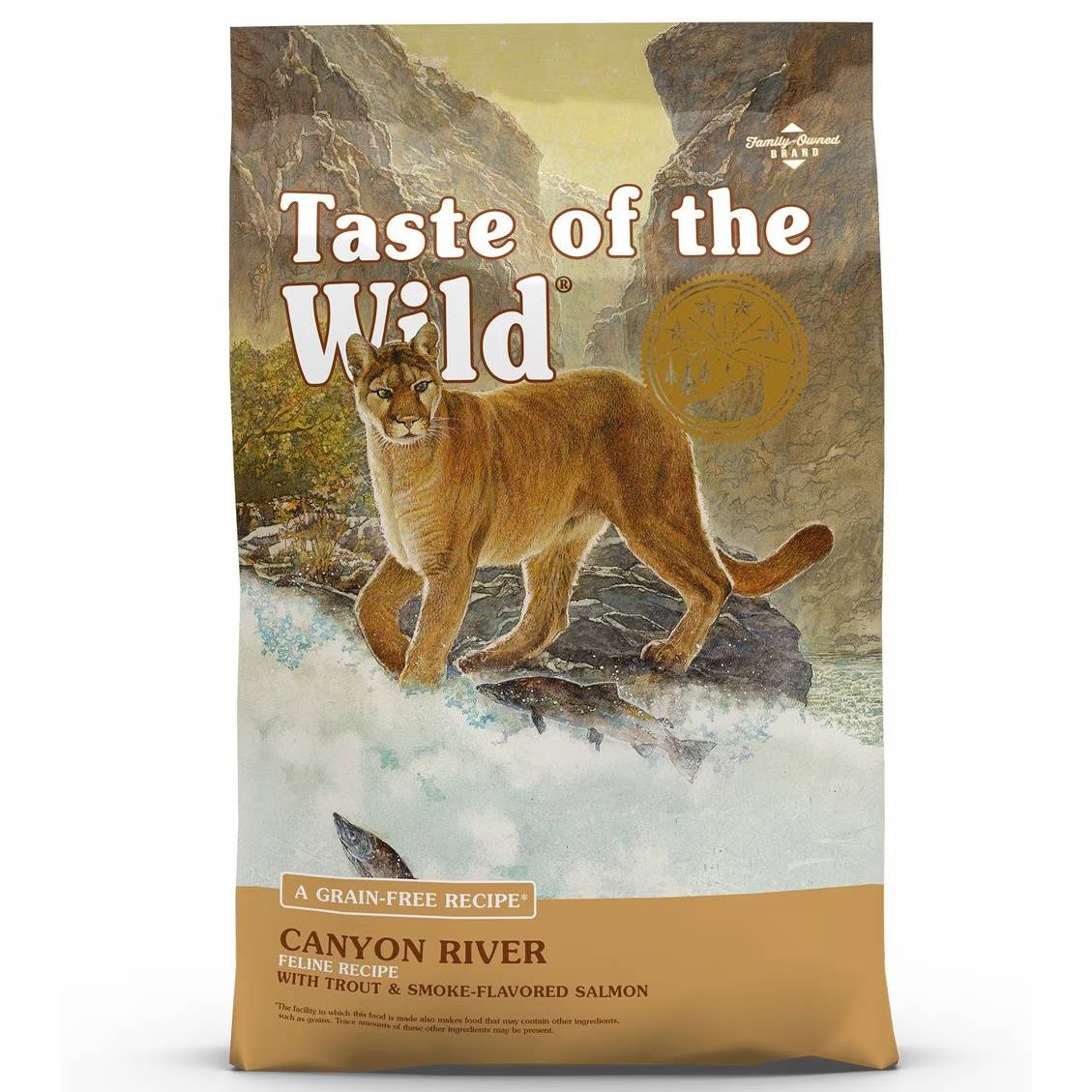Taste of the Wild Canyon River Grain-Free Dry Cat Food