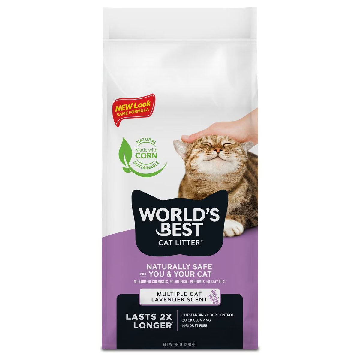 World’s Best Cat Litter Multiple Cat Lavender Scented