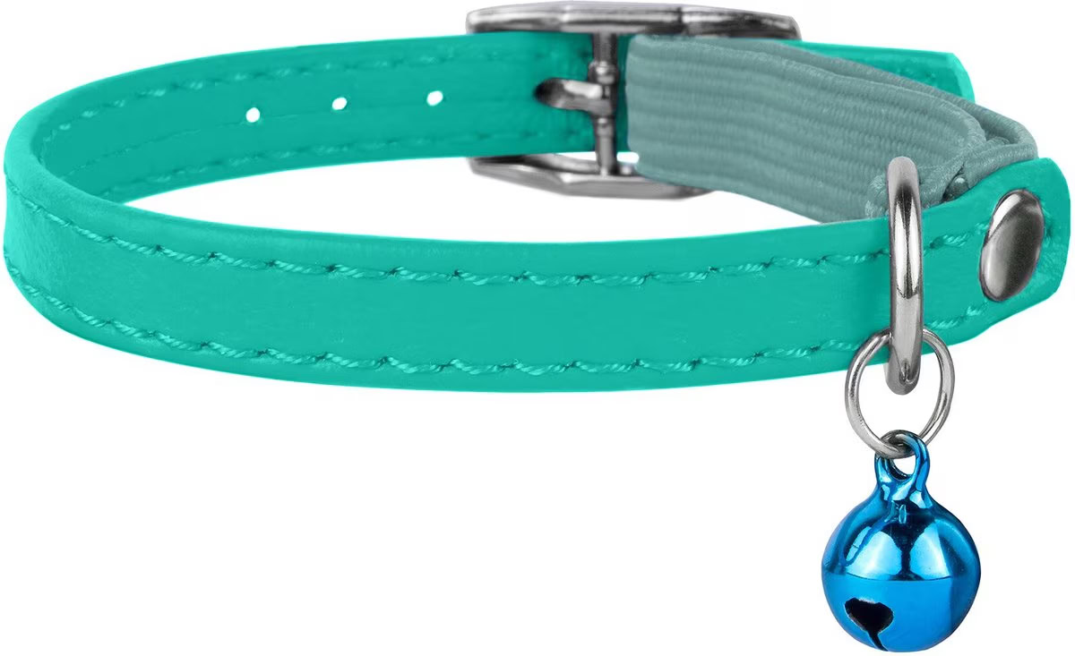 CollarDirect Leather Cat Collar with Bell