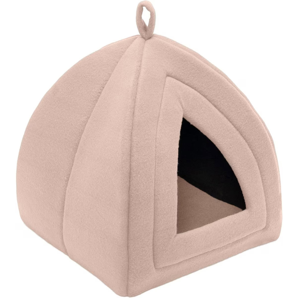 FurHaven Calming Fleece Covered Dog & Cat Bed