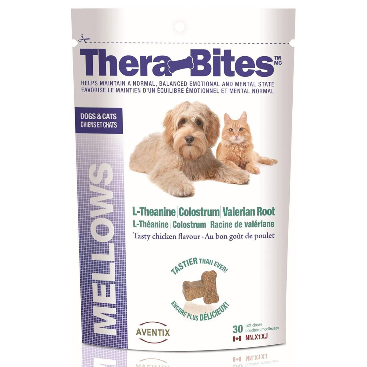 Thera-Bites Mellows for Dogs & Cats