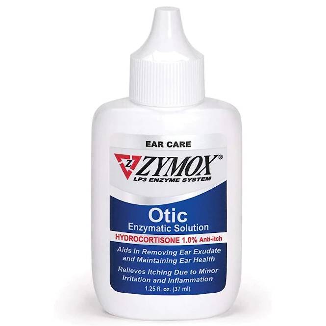 Zymox Otic Pet Ear Treatment with Hydrocortisone