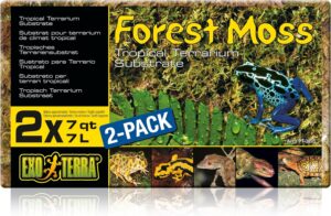 Exo Terra Forest Moss Tropical Terrarium Reptile Substrate