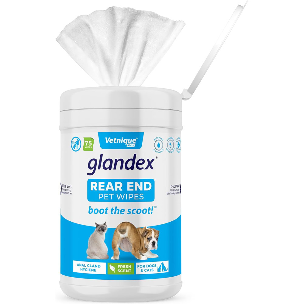 Vetnique Labs Glandex Hygenic Rear Wipes