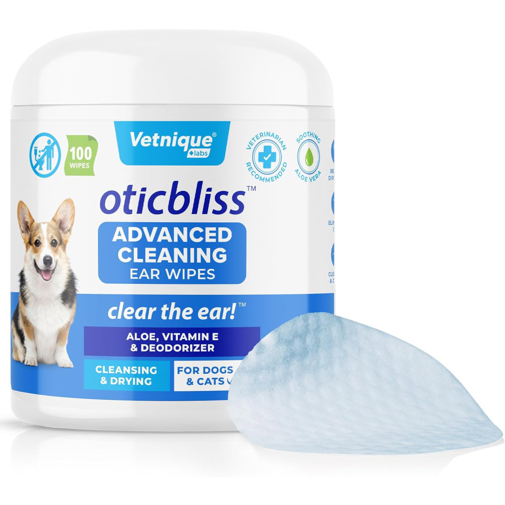 Vetnique Labs Oticbliss Ear Wipes