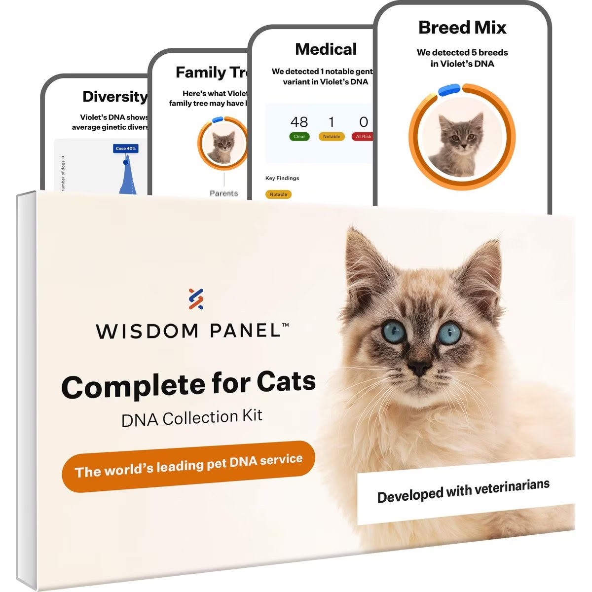 Wisdom Panel Complete Cat DNA Test