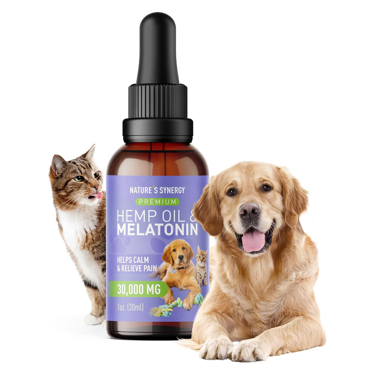Nature's Synergy Melatonin and Hemp Oil