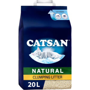 Catsan Natural Clumping Cat Litter 20 Litre Bag 
