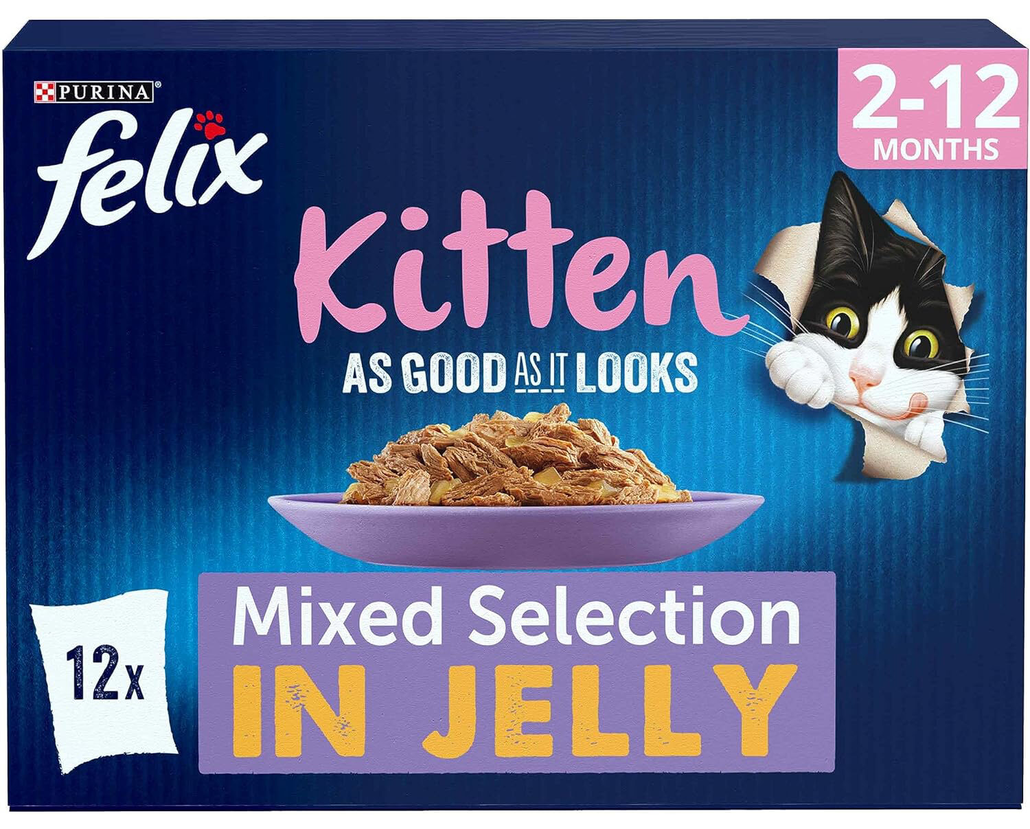 Felix As Good As It Looks Kitten Pouches
