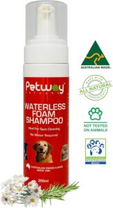 Petway Petcare Waterless Shampoo For Cats