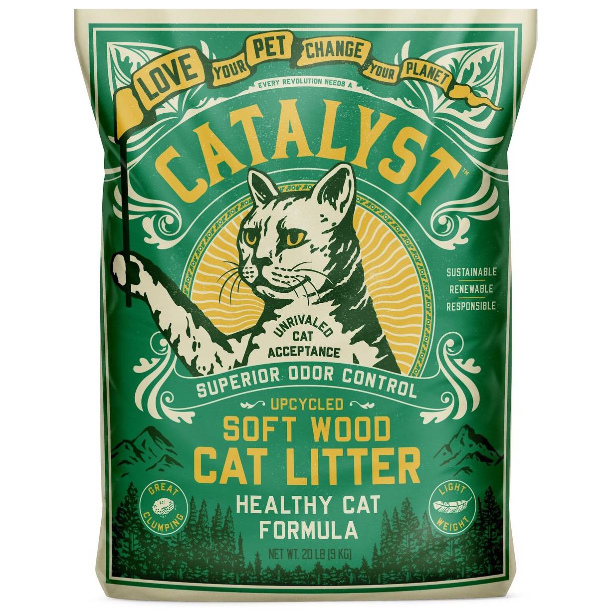 Catalyst Soft Wood Cat Litter