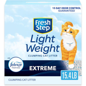 Fresh Step Lightweight Extreme with Febreze Freshness 