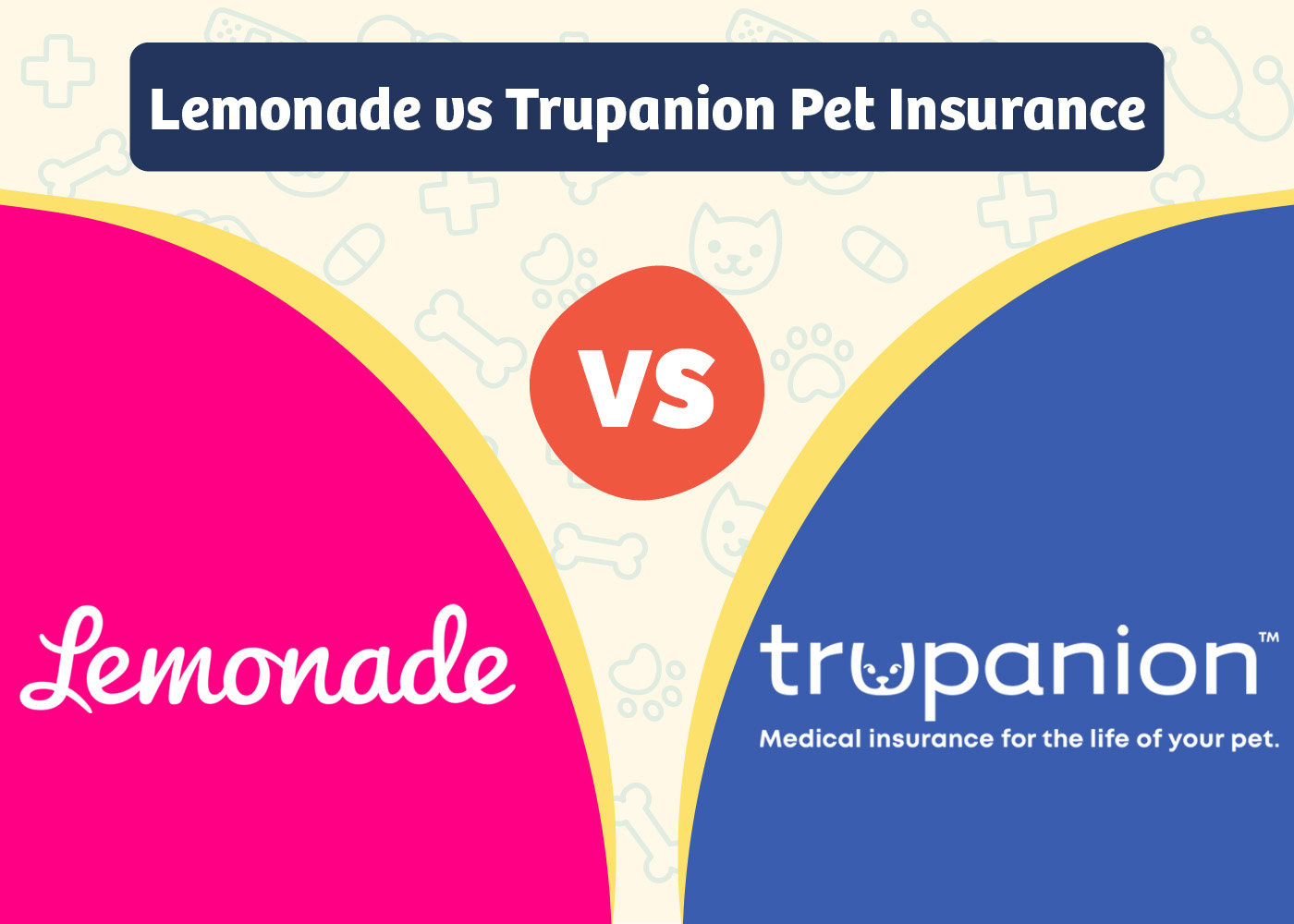 PangoVet_Lemonade vs Trupanion Pet Insurance