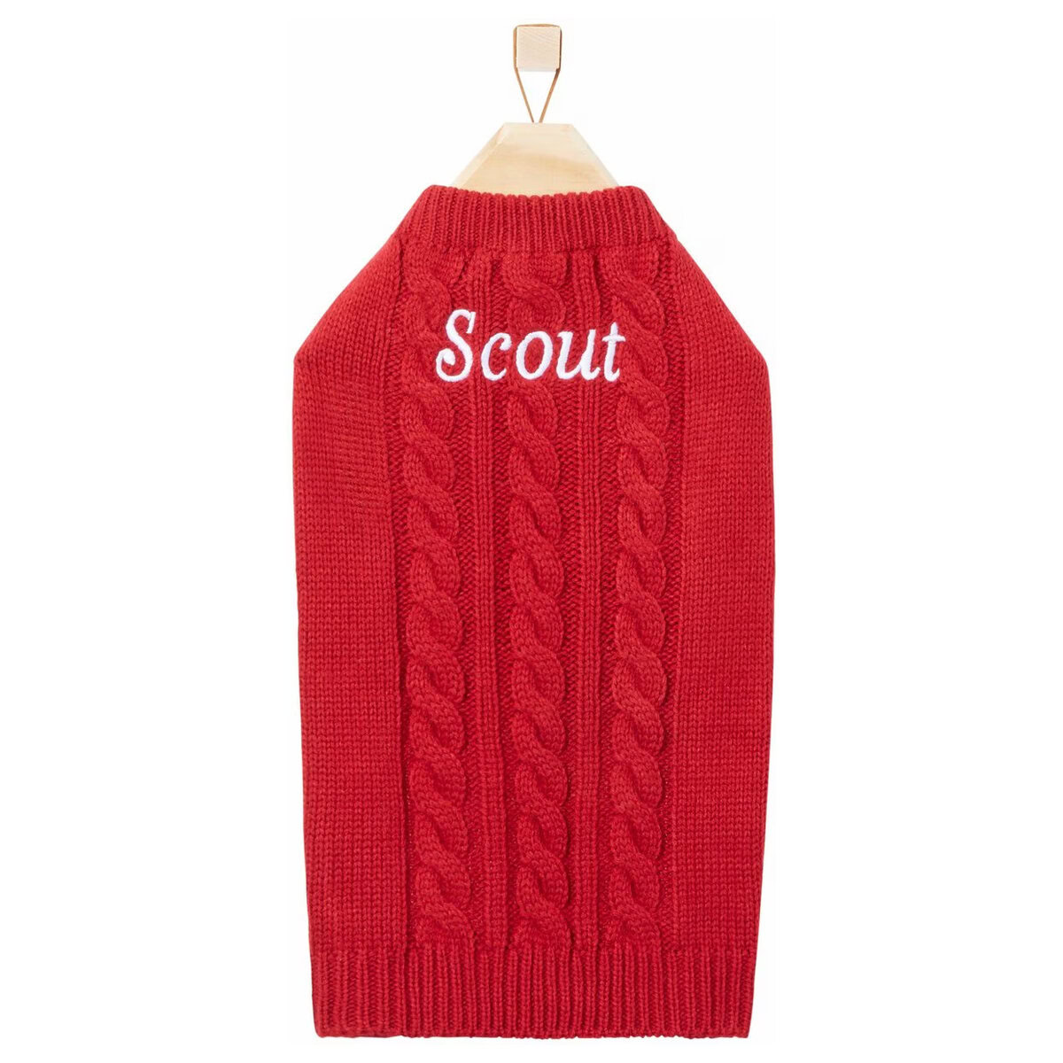 Frisco Personalized Knitted Dog Sweater