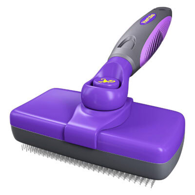Hertzko Self-Cleaning Dog Slicker Brush