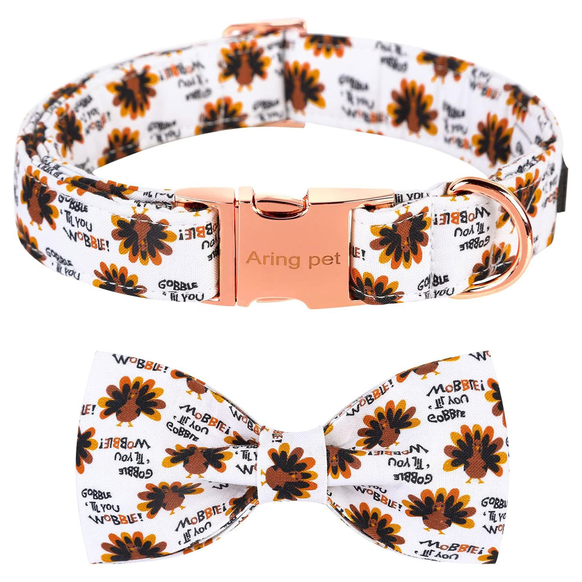 ARING PET Dog Collar with Detachable Bow