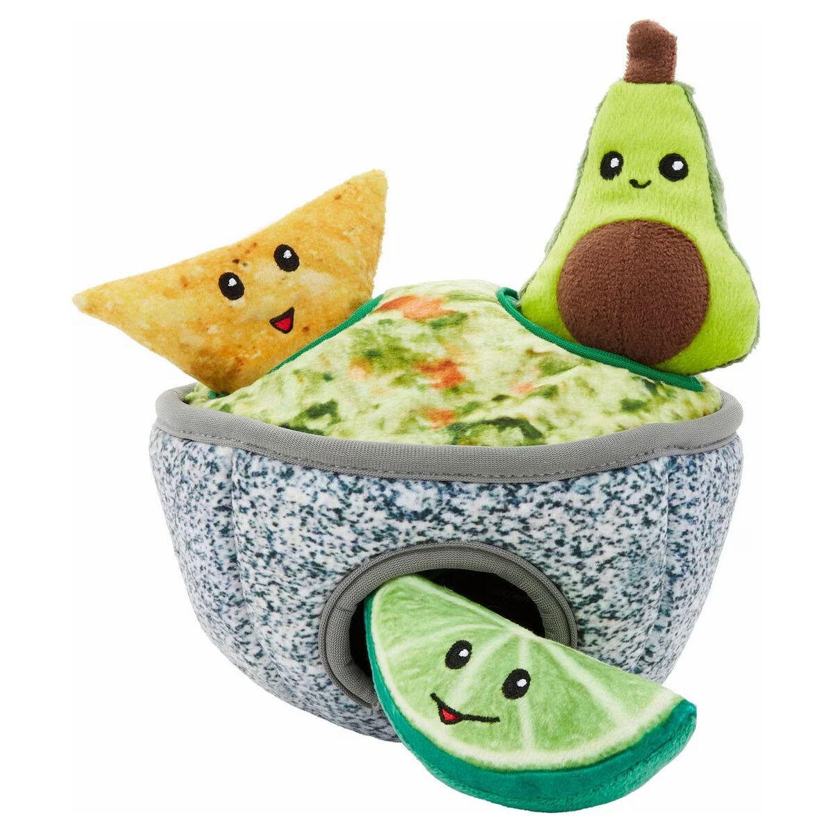 Frisco Guacamole Hide & Seek Plush Dog Toy