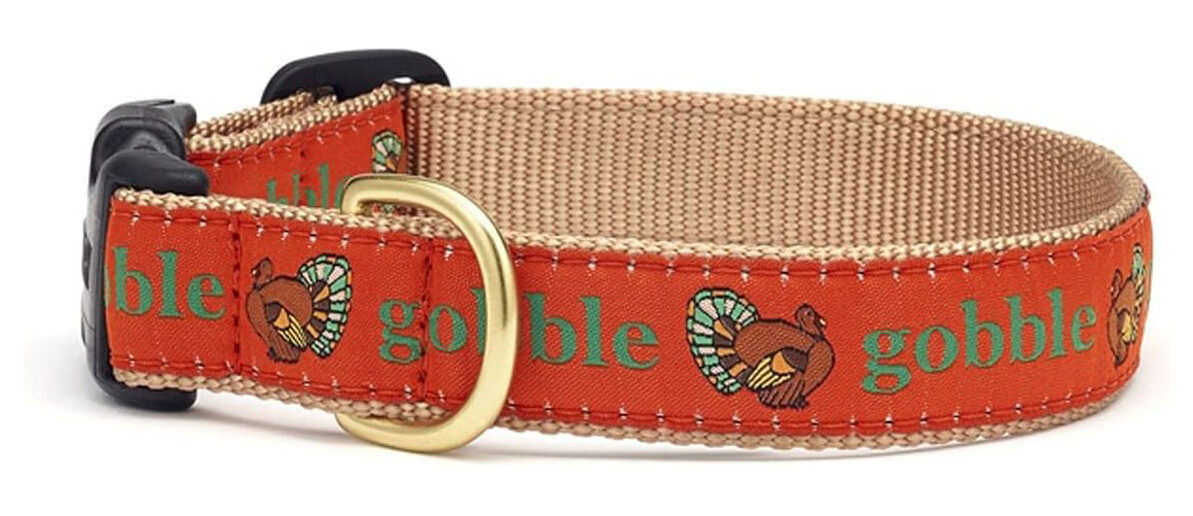 Up Country Gobble Dog Collar