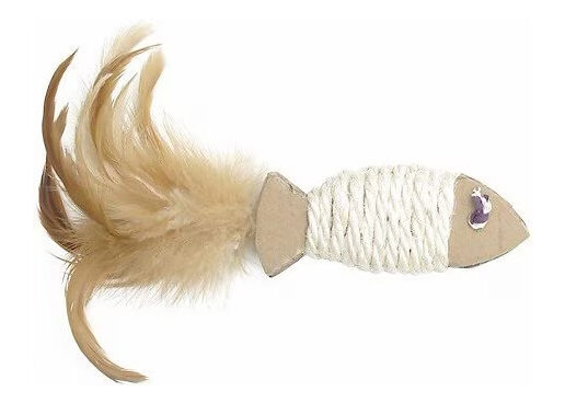 Catit EcoCat Sisal Fish Cat Toy