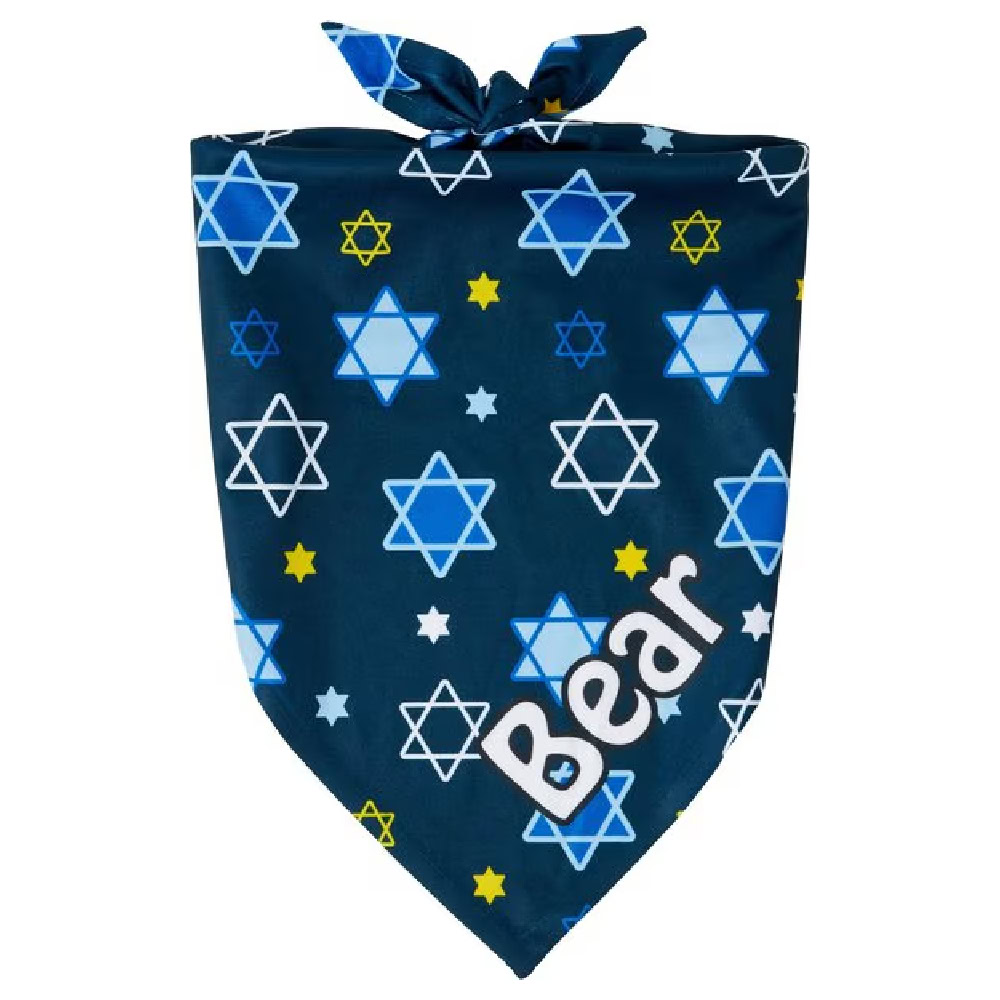 Frisco Hanukkah Personalized Dog & Cat Bandana