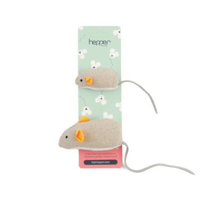 Hepper Mice Toy Set (Flax)
