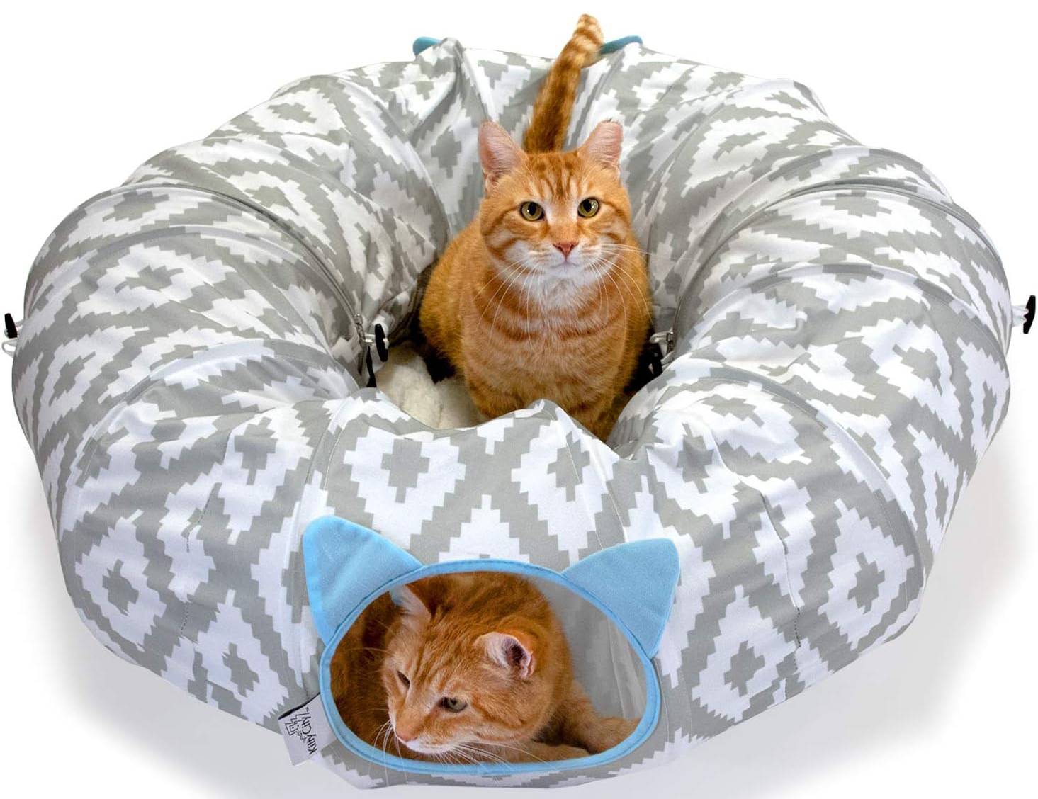 Kitty City Large Cat Tunnel Bed