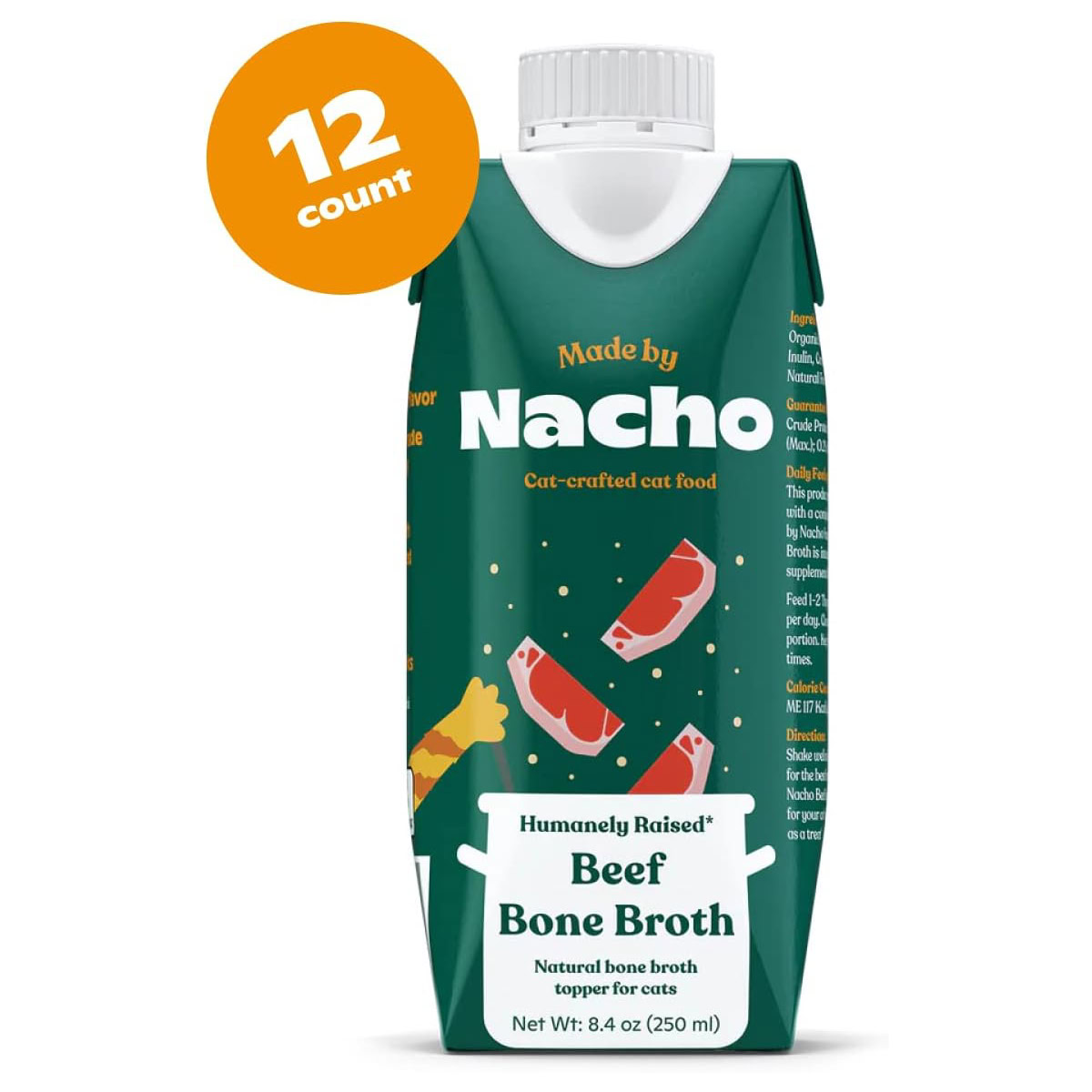 Made by Nacho Humanely-Raised Beef Bone Broth