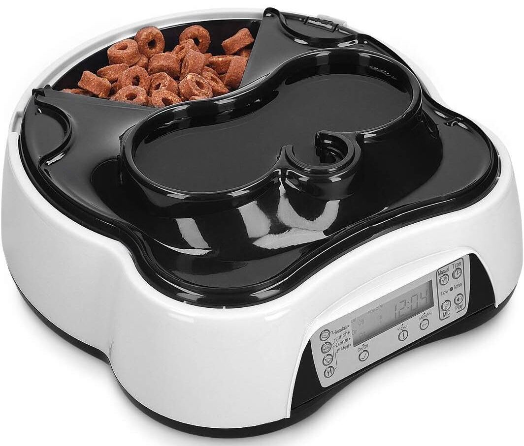 Navaris Automatic Food and Water Dispenser