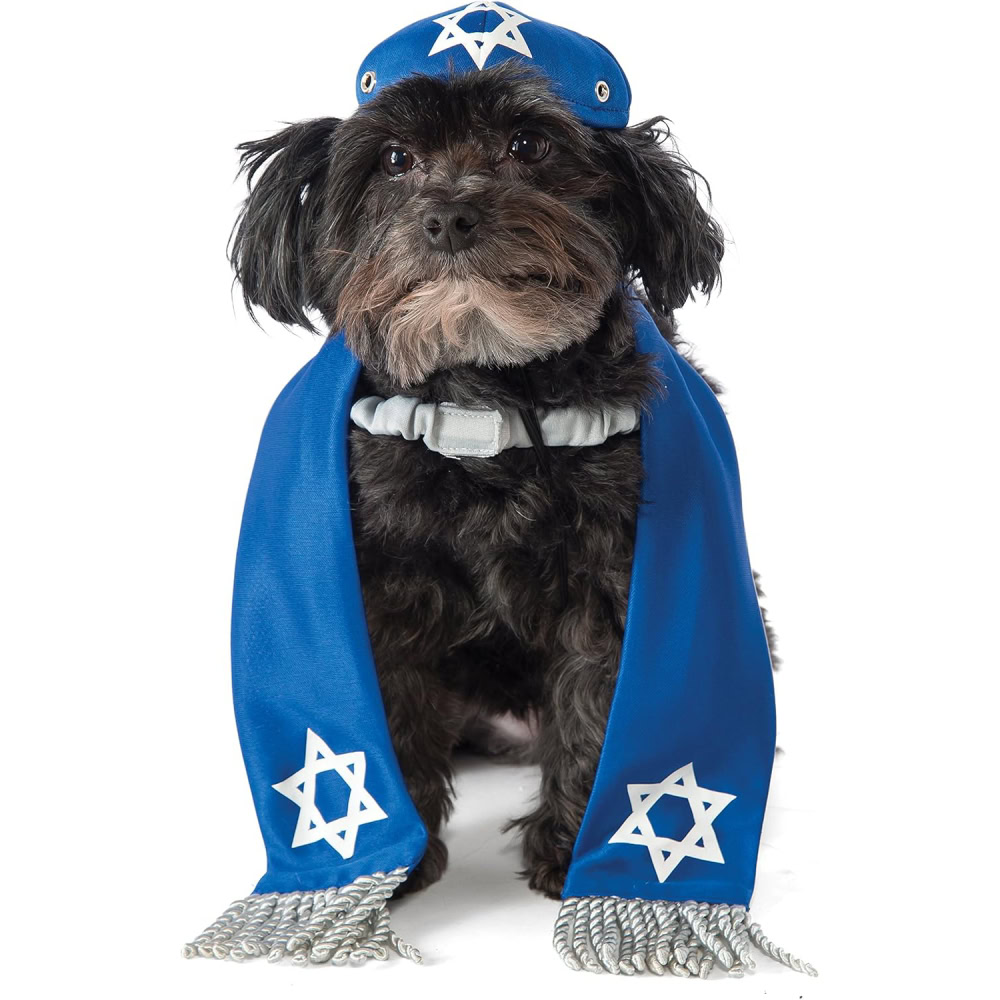 Rubie’s Yarmulke and Tallis Dog Costume