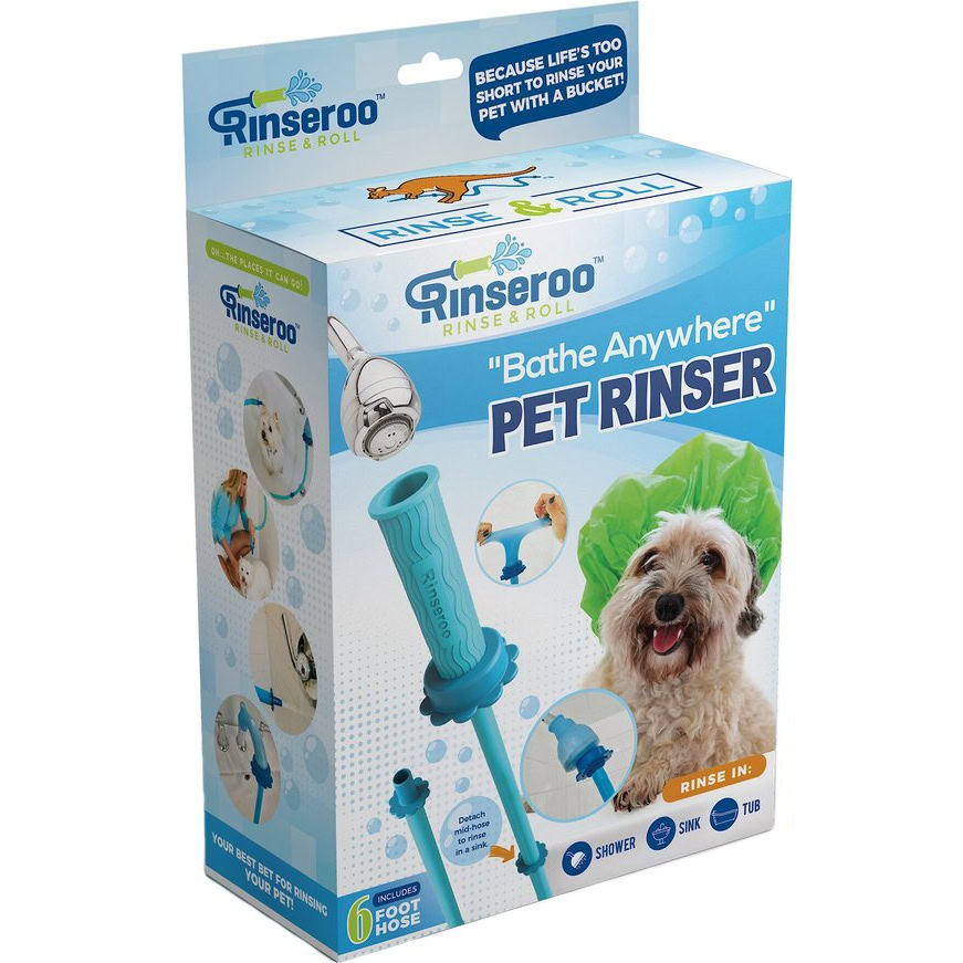 Rinseroo Bathe Anywhere Pet Rinser Hose Attachment 