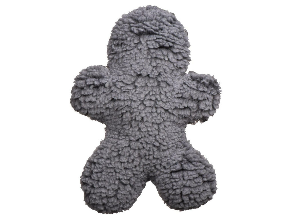 HuggleHounds HuggleFleece Man Tough-Chewer Plush Dog Toy