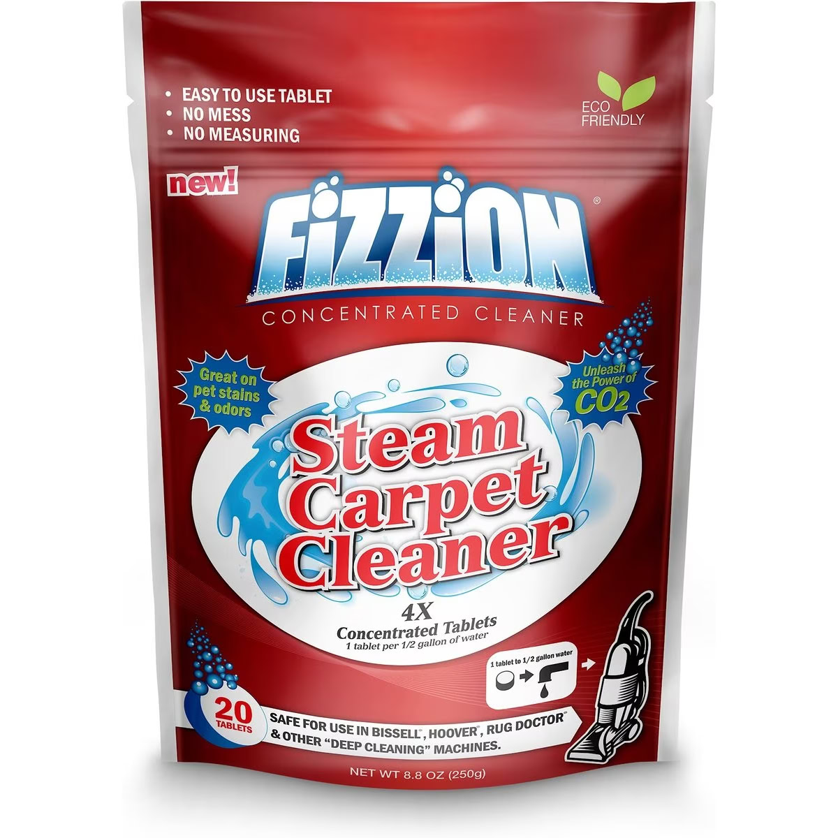 Fizzion Steam Carpet Cleaner Tablets