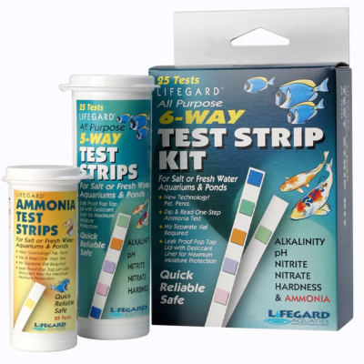 Lifegard Aquatics All Purpose 6-Way Test Strip Kit