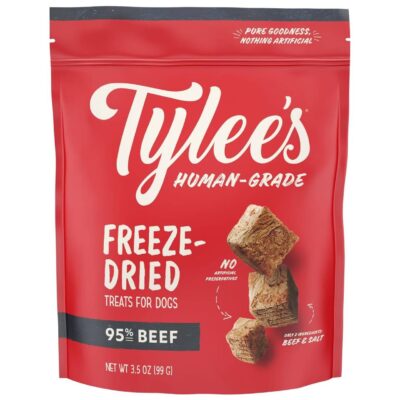 Tylees’s Beef Human-Grade Freeze-Dried Dog Treats