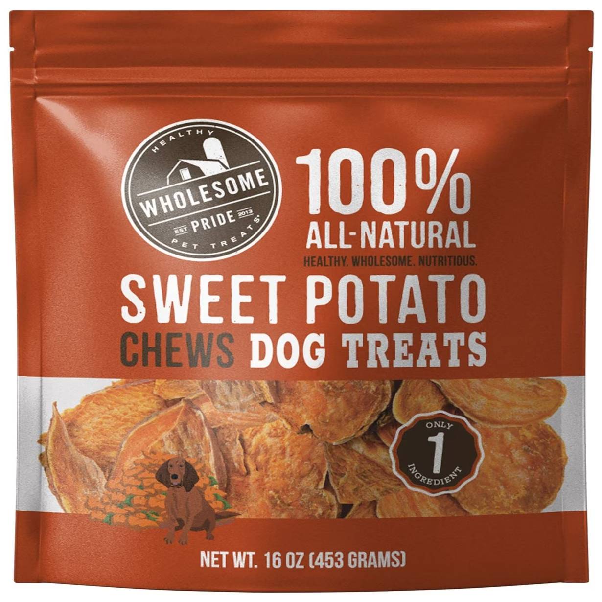 Wholesome Pride Sweet Potato Dog Treats